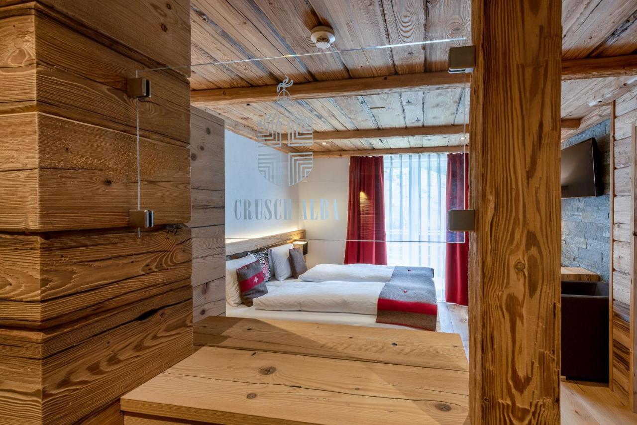 Hotel Crusch Alba Zernez Exteriér fotografie